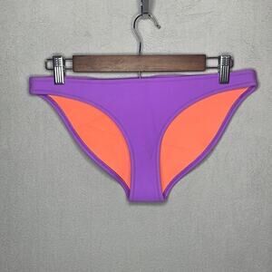 Triangl 100% Neoprene Swim Bottoms Purple and Orange Size L